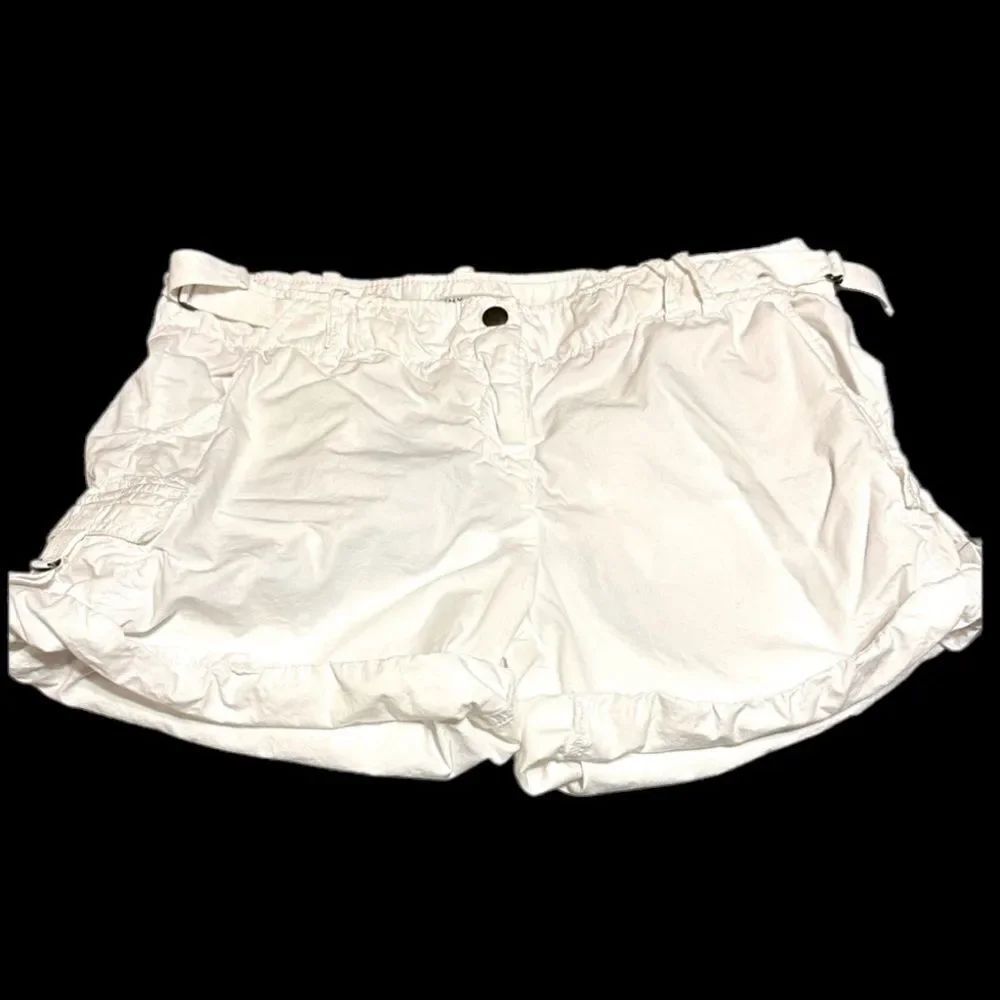 Tommy Hilfiger White Cotton Shorts Womans Size 16